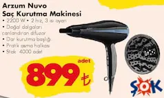 ARZUM NUVO SAÇ KURUTMA MAKİNESİ ARZUM NUVO SAÇ KURUTMA MAKİNESİ